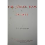 K S Ranjitsinhji, The Jubilee Book of Cricket, Edinburgh and London, 1897, cloth.