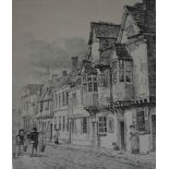 Set of six Prints of Old Leicester, after John Flower.