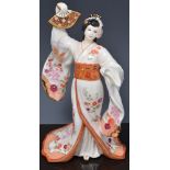 Coalport figurine - "Madame Butterfly", Limited Edition, 25cms.