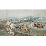 Charles and George Hunt after Francis Calcraft Turner
"Vale of Aylesbury Steeplechase...