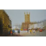 Anthony Robert Klitz
Cirencester Cathedral,
signed,
oil on canvas,
31 x 51cm.