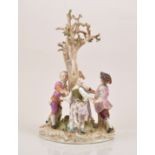 A Meissen porcelain "Kinderreigen" Group, circa 1900,