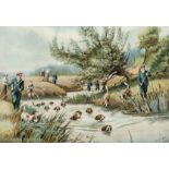 Thomas Ivester Lloyd, after
Otter Hunting; Swimming their Otter; The Drag; The Mark; and the Kill,