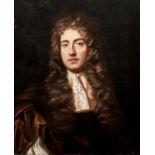 Follower of Godfrey Kneller
A Gentleman,
half length,
oil on re-lined canvas,
73cm x 61cm.