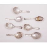 An Edwardian silver caddy spoon, by M Friedlander & Co.