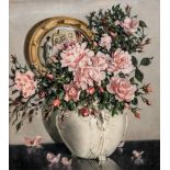 * Reward,
Still life of roses,
signed and dated 51, 
oil on canvas,
47 x 41cm.