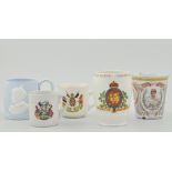 Small collection of Coronation ware, to include,