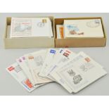 Stamps:  approximately 230 Polish first day covers, principally of military interest, (2 boxes).