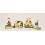 Collection of thirteen Beswick Kitty MacBride Happy Mice, including "All I Do is Think of You",