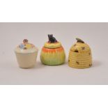 Collection of novelty preserve pots, (2 boxes).