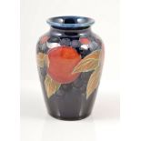 William Moorcroft, a 'Pomegranate' vase, circa 1930, ovoid form, factory marks, blue initials, 8.