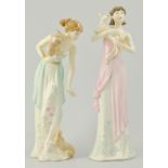 Royal Doulton Impressions figure - "Tender Greeting", HN4261 and another,