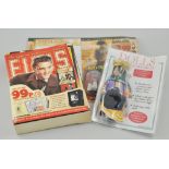 Large collection of promotional material, including Dolls of the World, Elvis,