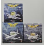 Corgi Diecast:  Three aviation archive models, Avro Lancaster RAF Coastal Command,