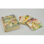 Boys & Girls Book for 1938, Beano Annual 2006, albums of tea cards, loose cigarette cards,