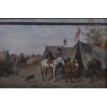 Alfred Ritter Von Malheim Friedlander
Cavaliers at a Camp
signed,