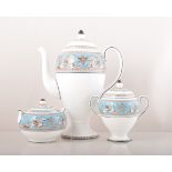 An extensive Wedgwood Florentine pattern table service, comprising a coffee set,