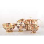 A Royal Crown Derby tea set, mostly 1920's,