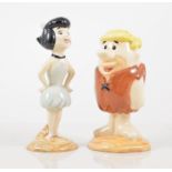 Beswick, "The Flintstones", a set of seven figures,