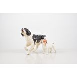 A group of nine Beswick dog models, including Cairn Terrier 3082, Afghan running 3070,