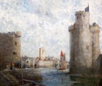 § William Lee Hankey (1869-1952)oil on canvas,La Rochelle,signed,20 x 24in.