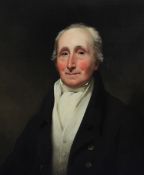 Early 19th century English Schooloil on canvas,Portrait of Robert Nasmyth (married 1819),30 x 25in.