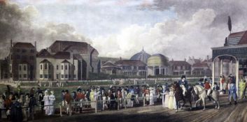 Mitan and Stadler after Cracklow and Craigcoloured aquatint,A View of the Pavilion and Steyne at