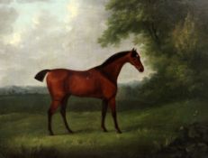 Follower of Francis Sartorius (1734-1804)oil on canvas,Portrait of a racehorse 'Zadoni' 1791,