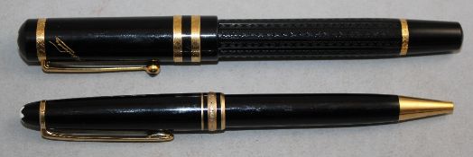 A Montblanc limited edition 'Dostoevsky' fountain pen from the Writers Edition, and a Montblanc