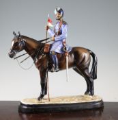 A Michael J. Sutty equestrian group 'Sowar', 27th Light Cavalry 1897, from the Imperial Armies,