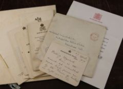 An interesting collection of Royal ephemera, 1930's to 1950's, formerly the property of Inspector