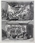 Giovanni Battista Piranesi (Italian, 1720-1778)3 engravings,Sustruzioni di Clodio, overall 13.5 x