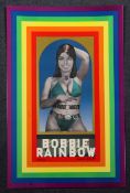 Peter Blake (1932-)lithoprint on tin,'Bobbie Rainbow'signed and numbered 45/2000, from The Pallant