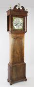 Samuel Butterworth, Rochdale. A George III mahogany eight day longcase clock, the 13 inch square