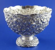 A late 19th/early 20th century American sterling silver fruit bowl by Jacobi & Jenkins, Baltimore,