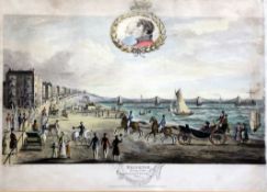 Sutherland After Atkinsoncoloured aquatint,Brighton England's Favourite Watering Place, 1825, (IOB