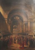 George Baxterpair of Baxter prints,The Coronation of Queen Victoria and The Opening of Parliament,