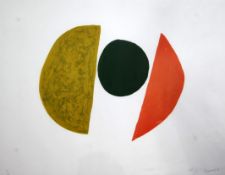 Lynn Chadwick (1914–2003)lithograph printed in colours,Moon Series B, 1965.signed and dated '65,