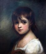 After Joshua Reynolds (1723-1792)oil on canvas,Portrait of a child,15.5 x 13.5in.