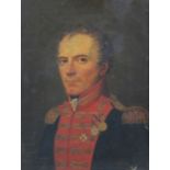 Édouard-Henri-Théophile Pingret (1788-1875)oil on canvas,Portrait of Major General Stephen Gallwey