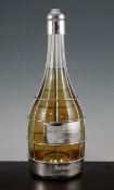 L'Exclusive Ruinart presentation magnum bottle of champagne, no.496/14,000, within a silver plated