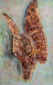 Alvaro Guevara (1894-1951)oil on canvas,Moth c.1923,Colnaghi label verso,23 x 15in.