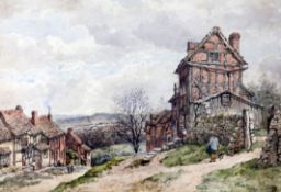 William Pitt (1855-1918)watercolour,Wyre Hill, Bewdley, Worcestershire,monogrammed,9.5 x 13.5in.