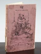 Prince Albert's Alphabet for the Princess Royal, 12mo, 25 hand coloured engravings [no plate for J],