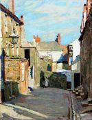 John Anthony Park (1880-1962) 'Pudding Lane', St Ives, 19 x 14.75in. John Anthony Park (1880-1962)