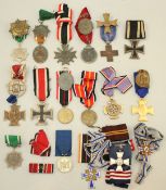 A collection of German Third Reich medals, A collection of German Third Reich medals, including a