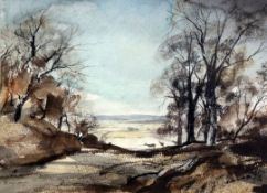 Rowland Hilder (1905-1993) 'North Downs - Underriver', 10 x 14in. Rowland Hilder (1905-1993)