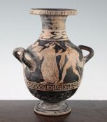 A Greek red-figure Hydria, c.500BC, probably Apulia, 25.5cm A Greek red-figure Hydria, c.500BC,