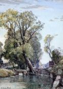 Samuel John Lamorna Birch (1869-1955) 'The Old Mill Pool' Samuel John Lamorna Birch (1869-1955)