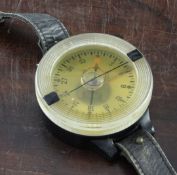 A WWII German Luftwaffe AK-39 wrist compass, A WWII German Luftwaffe AK-39 wrist compass, marked